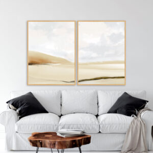 Dupla de Quadros - Lovely Sand