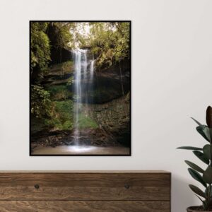 Quadro - Giba Souza - Brasil Cachoeira Gruta