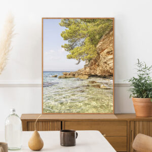 Quadro - Giba Souza - Croácia Praia do Convento 2