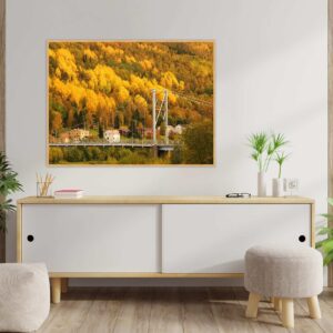 Quadro - Giba Souza - Noruega Outono Em Lofoten