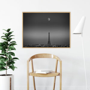 Quadro - Giba Souza - Paris Moon Eiffel Tower