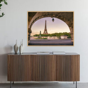 Quadro - Giba Souza - Paris Torre Eiffel Arco