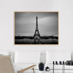 Quadro - Giba Souza - Paris Torre Eiffel PB 1