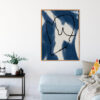 Quadro - Michel Fraitag - Abstrato Manchas Azuis 4 - Imagem 3