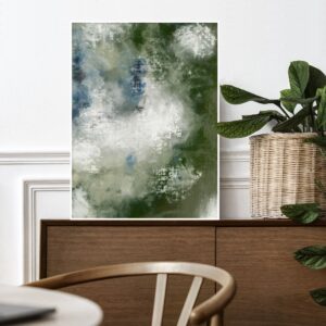 Quadro - Michel Fraitag - Abstrato Manchas Sobrepostas 2