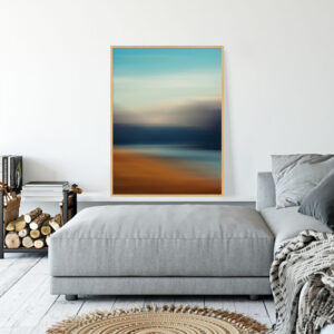 Quadro - Uillian Rius - Abstrato Degradê de Cores Natureza 01C
