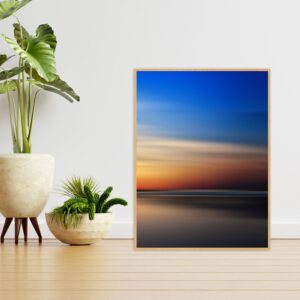 Quadro - Uillian Rius - Abstrato Degradê de Cores Natureza 07C