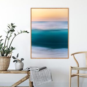 Quadro - Uillian Rius - Abstrato Degradê de Cores Natureza 17A