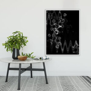 Quadro - Uillian Rius - Abstrato Fluído 07B