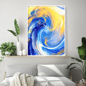 Quadro - Uillian Rius - Abstrato Fractal 03A