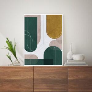 Quadro - Uillian Rius - Abstrato Geométrico 693B
