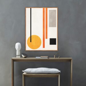 Quadro - Uillian Rius - Abstrato Geométrico 762A