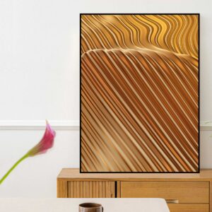 Quadro - Uillian Rius - Abstrato Geométrico Gold 03A2