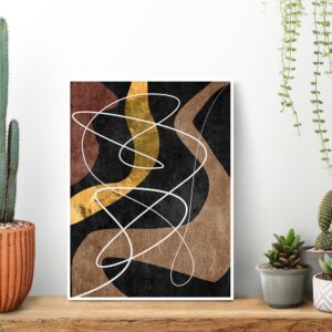 Quadro - Uillian Rius - Abstrato Orgânico 390A2