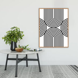 Quadro - Uillian Rius - Geométrico Linhas Minimalista 114D