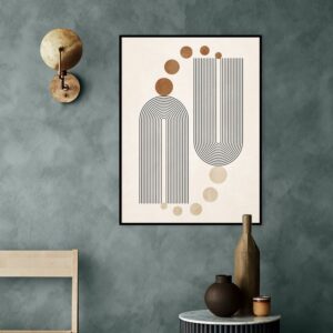 Quadro - Uillian Rius - Geométrico Linhas Minimalista 139A