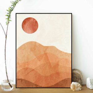 Quadro - Uillian Rius - Orgânico Sol e Lua 01A