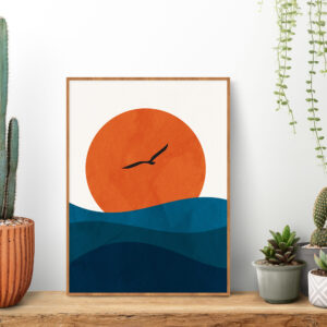 Quadro - Uillian Rius - Orgânico Sol e Lua 05A