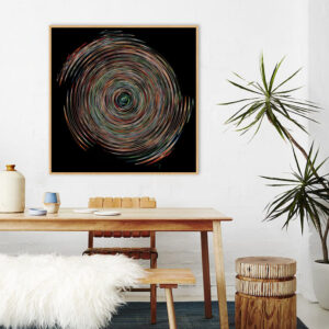 Quadro - Letícia Barros - Círculo Colorido