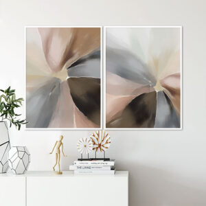 Dupla de Quadros - Floral Elegante 1 E 2