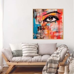 Quadro - Antônia Pereira - Olhar Selvagem