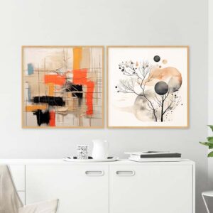 Dupla de Quadros - Sleeve E Sunset