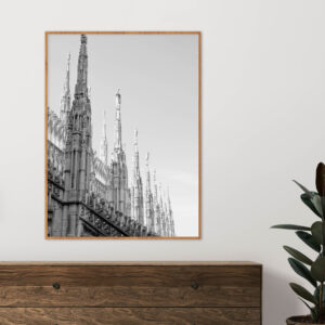 Quadro - Michel Fraitag - Catedral de Milão 1 PB