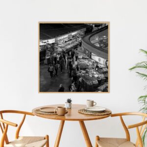Quadro - Michel Fraitag - Mercado Público em Movimento 1