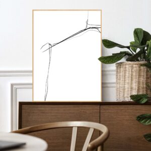 Quadro - Art Tonial - Minimal Black Lines 01