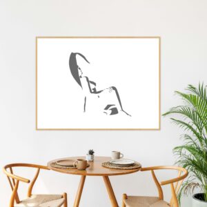 Quadro - Letícia Barros - Corpo Minimalista