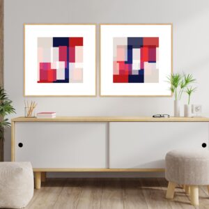 Dupla de Quadros - Colors MN 1A e 2A