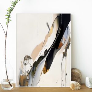 Quadro - Uillian Rius - Abstract Wabi Sabi 14 A