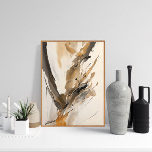 Quadro - Uillian Rius - Abstract Wabi Sabi 37 A