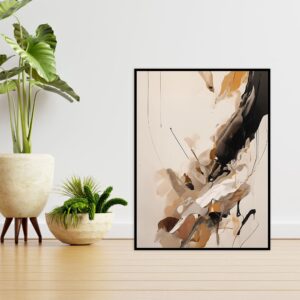 Quadro - Uillian Rius - Abstract Wabi Sabi 49 A