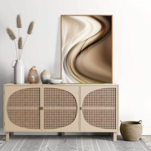Quadro - Uillian Rius - Abstract Waves 01 A