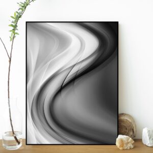 Quadro - Uillian Rius - Abstract Waves 01 C