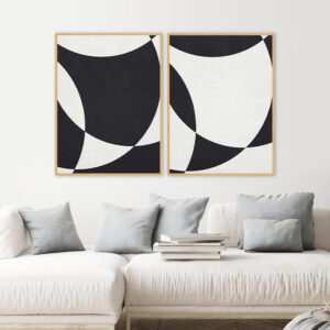 Dupla de Quadros - Abstrato Geométrico 627B e 627B2