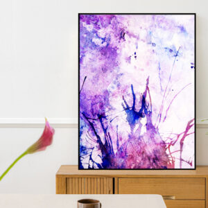 Quadro - Uillian Rius - Aquarela Flores 04 A