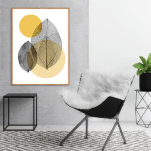 Quadro - Uillian Rius - Folhas Minimalistas 05 A2