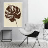 Quadro - Uillian Rius - Folhas Tropicais Marrom 01 A - Image 3