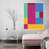 Quadro - Uillian Rius - Geometric Colorful 01B - Imagem 3