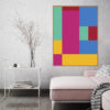 Quadro - Uillian Rius - Geometric Colorful 01B - Imagem 2