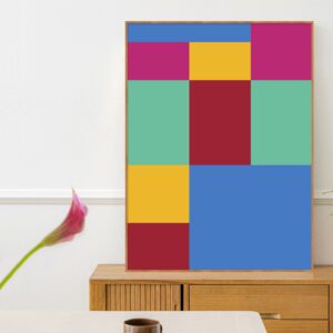 Quadro - Uillian Rius - Geometric Colorful 01C