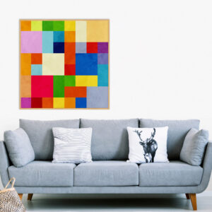 Quadro - Uillian Rius - Geometric Colorful 02A