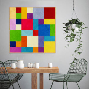 Quadro - Uillian Rius - Geometric Colorful 02B
