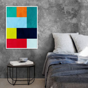 Quadro - Uillian Rius - Geometric Colorful 03A