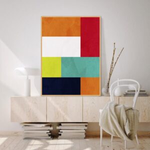 Quadro - Uillian Rius - Geometric Colorful 04C