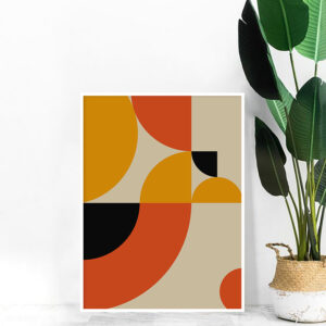 Quadro - Uillian Rius - Geométrico Bauhaus 31 A