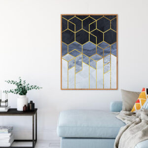 Quadro - Uillian Rius - Geométrico Hexagonal 06B