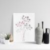 Quadro - Uillian Rius - Geométrico Minimalista Flowers 19G